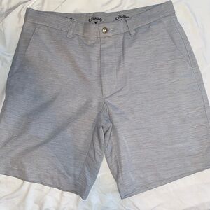 34 in Callaway golf shorts